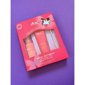 dae Dreamy Hair Auras Set Dry Shampoo, 3-in1 Styling Cream, Dual Edge Brush NEW